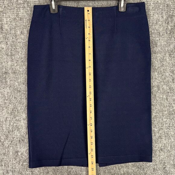 St John Womens 12 Pencil Skirt Workwear Tailored Classiccore Moderncore Refined - Picture 7 of 8